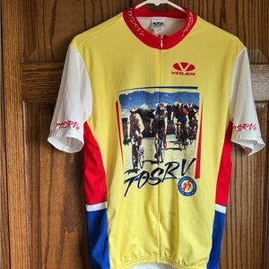 TOSRV Voler Yellow Cycling Jersey